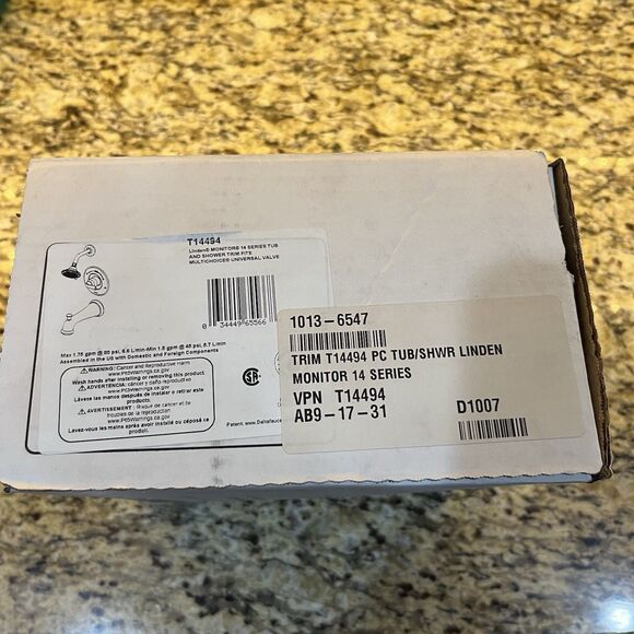 Delta T14494 - Tub and Shower Faucet Chrome ! New Opened Box - Picture 11 of 11